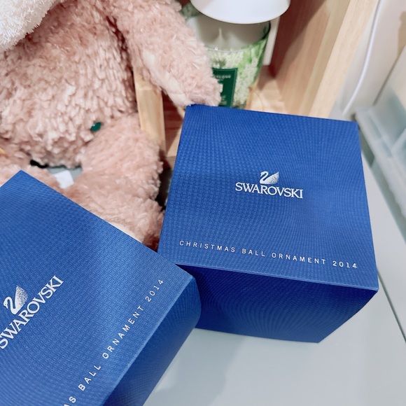 Swarovski 2014 limited edition Annual Christmas Ball Ornament/NWB - Picture 9 of 11